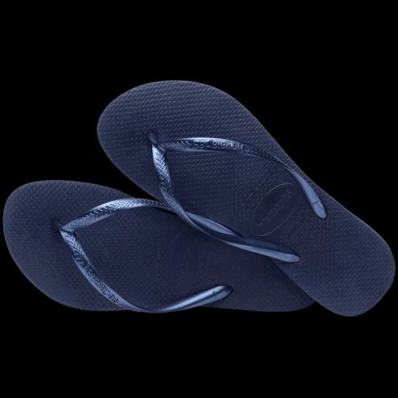 New Slim Flip Flop Classic Style Havaianas Size 7/8 W - Picture 6 of 6